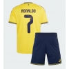 Camisa de time de futebol Al-Nassr Cristiano Ronaldo #7 Replicas 1º Equipamento Infantil 2026-27 Manga Curta (+ Calças curtas) Camisa de time de futebol Al-Nassr Cristiano Ronaldo #7 Replicas 1º Equipamento Infantil 2026-27 Manga Curta (+ Calças curtas)